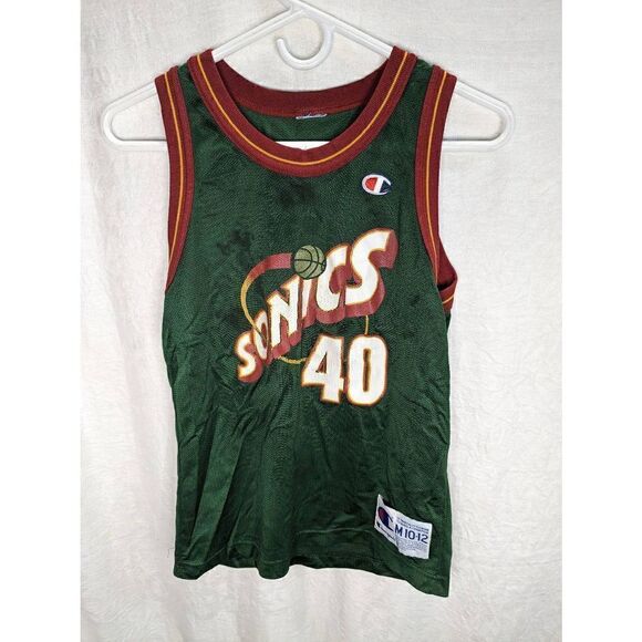 Vintage Sonics Kemp Champion Youth Jersey M 10 12 - Picture 1 of 7